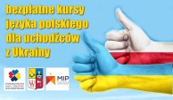 Obrazek dla: Bezpłatne kursy języka polskiego dla pełnoletnich osób ze statusem UKR