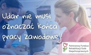 Zdjęcie artykułu "Powrót do zdrowia - powrót do pracy" - zaproszenie do udziału w projekcie PFRON skierowanym do osób  niepełnosprawnych