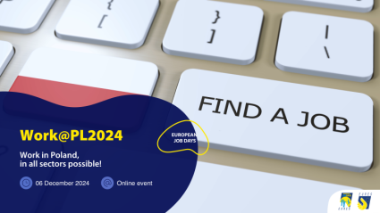 Zdjęcie artykułu WIRTUALNE TARGI PRACY - Europejskie Dni Pracy on-line Work@PL2024
